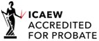ICAEW Accredited for Probate logo